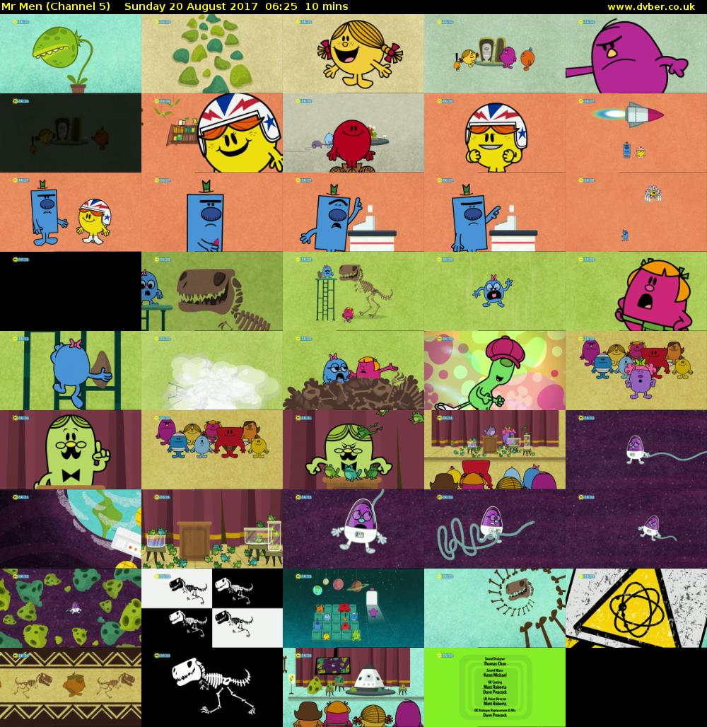 Mr Men (Channel 5) Sunday 20 August 2017 06:25 - 06:35