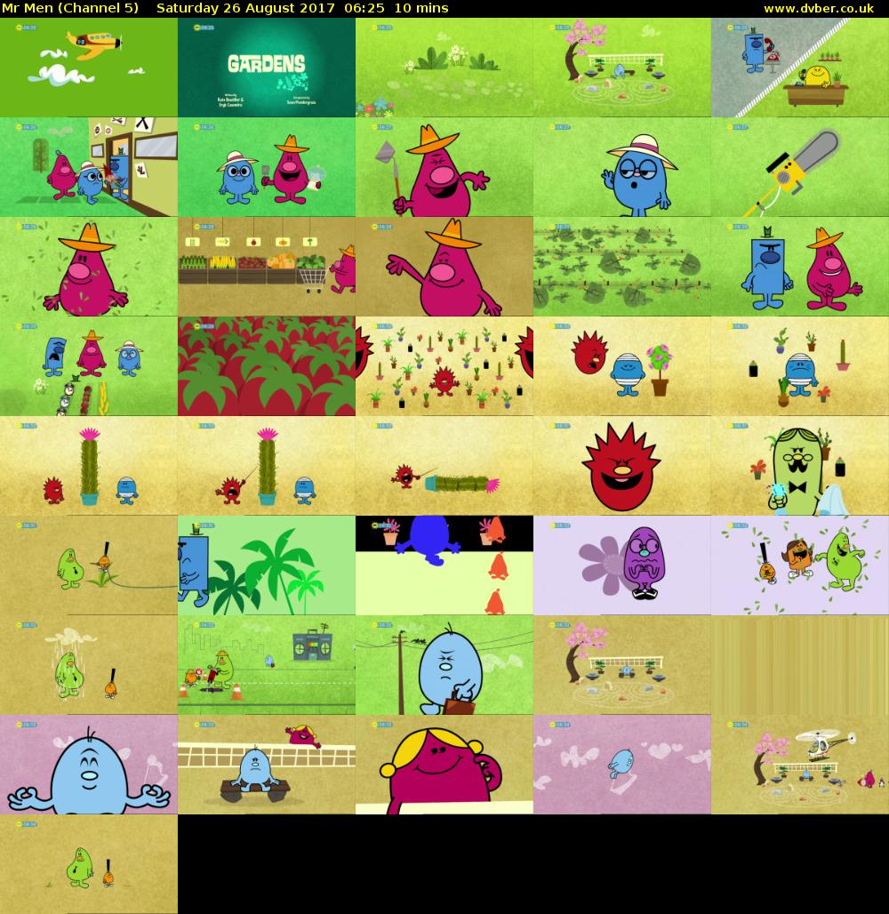 Mr Men (Channel 5) Saturday 26 August 2017 06:25 - 06:35