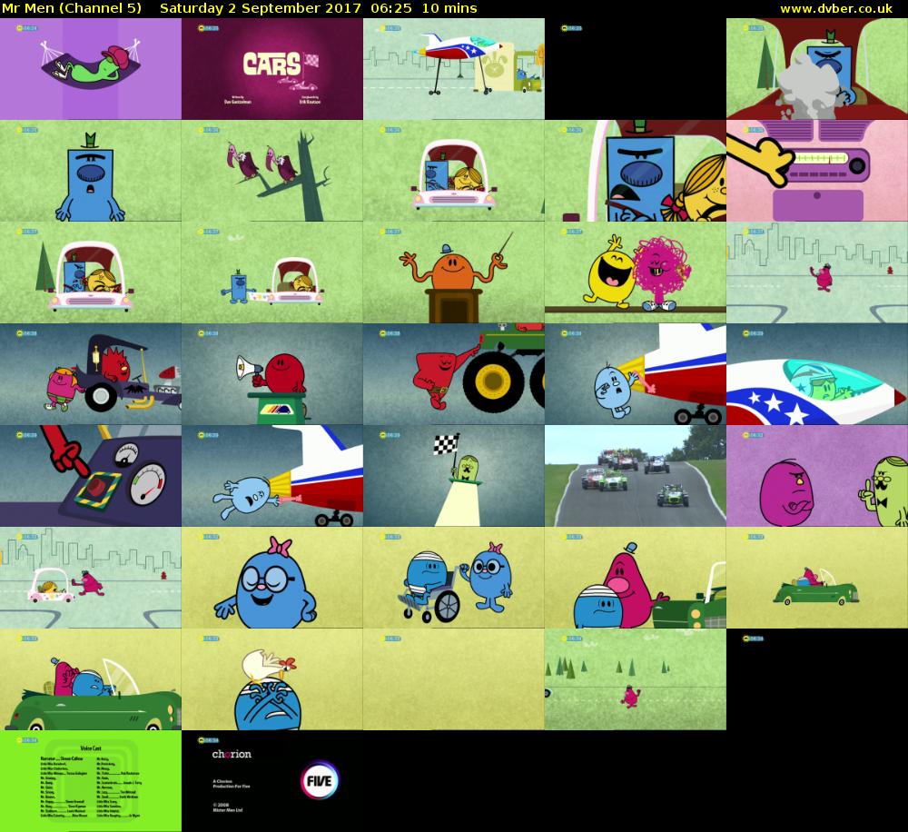 Mr Men (Channel 5) Saturday 2 September 2017 06:25 - 06:35
