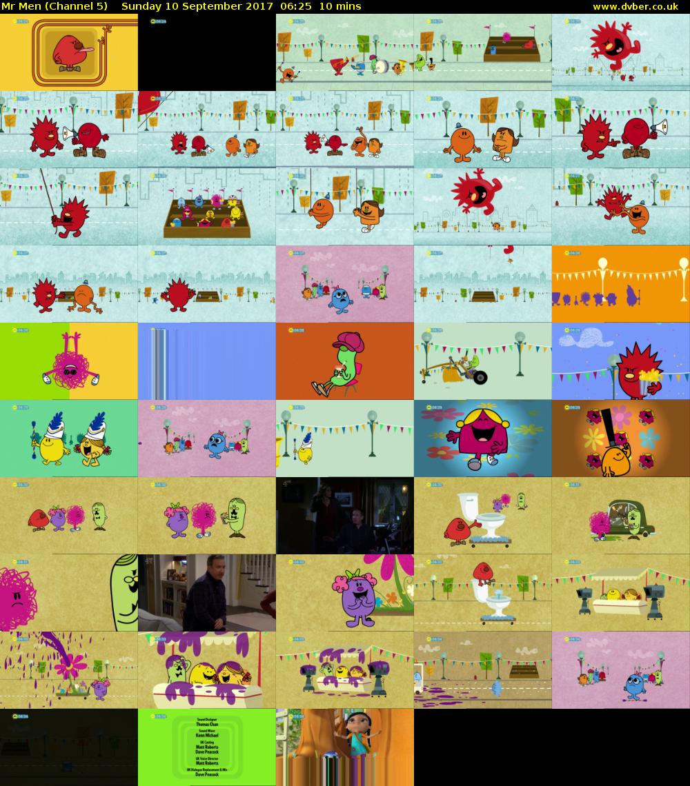 Mr Men (Channel 5) Sunday 10 September 2017 06:25 - 06:35