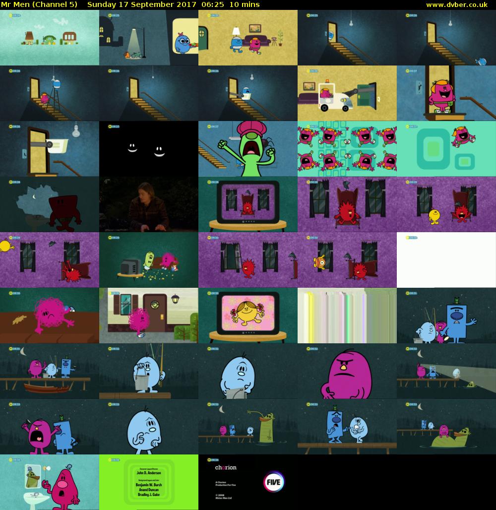 Mr Men (Channel 5) Sunday 17 September 2017 06:25 - 06:35