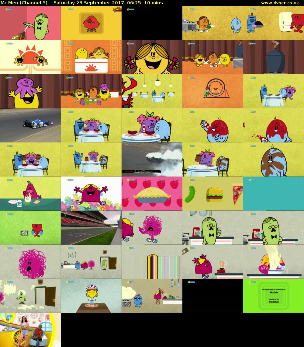 Mr Men (Channel 5) Saturday 23 September 2017 06:25 - 06:35