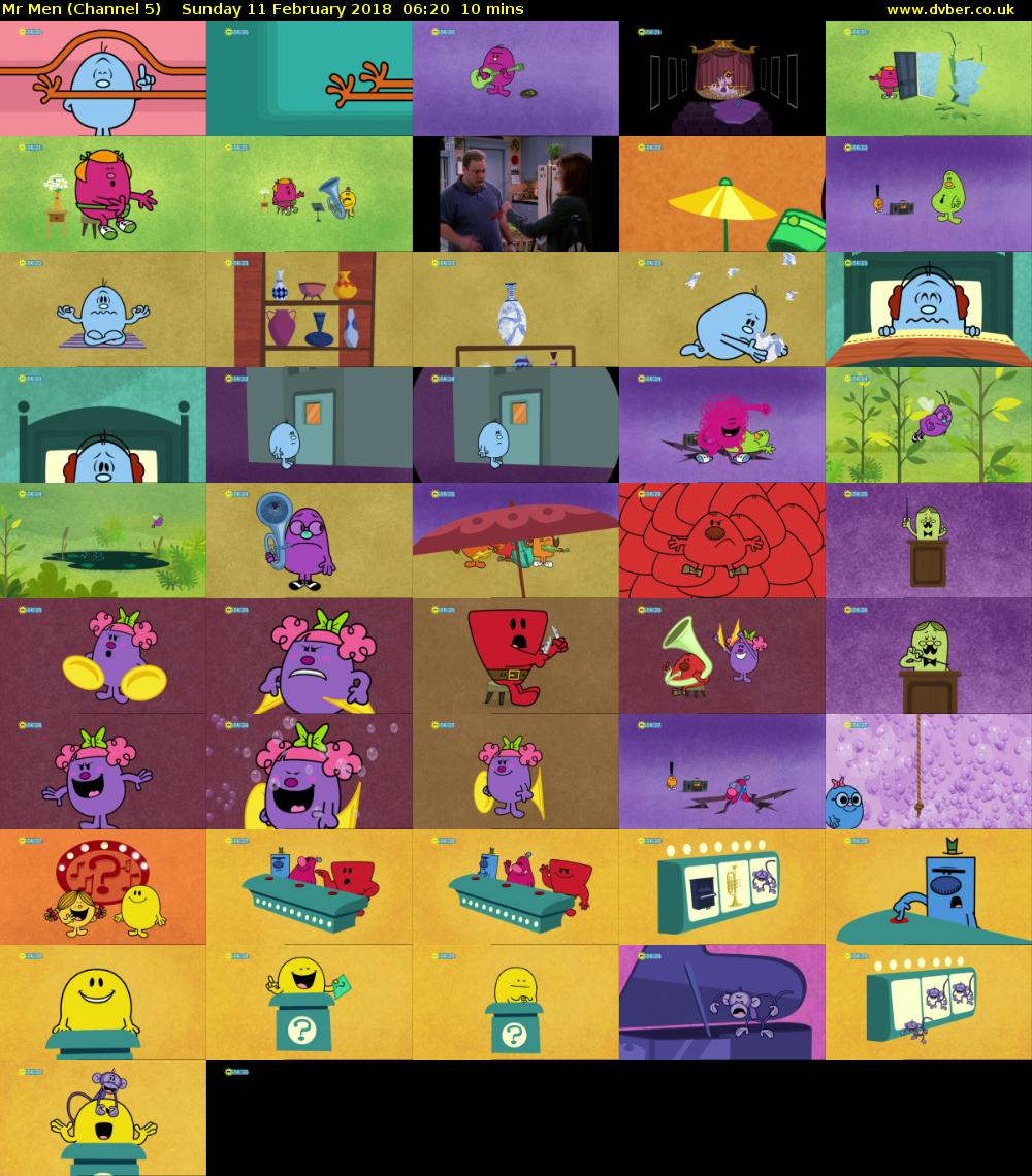 Mr Men (Channel 5) Sunday 11 February 2018 06:20 - 06:30