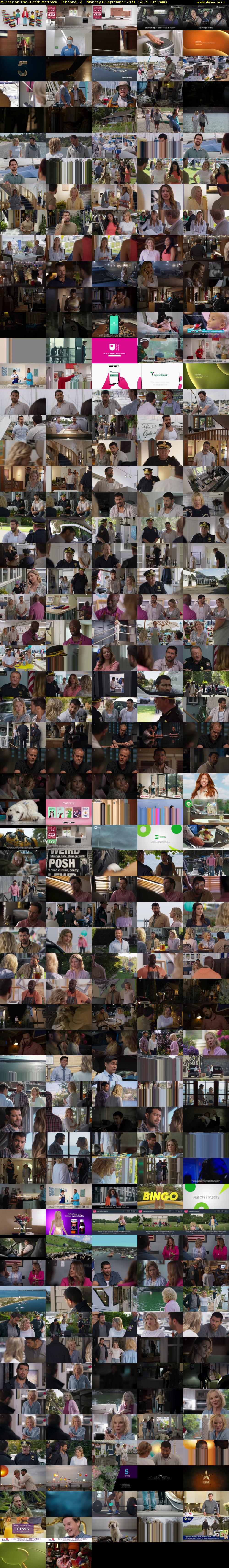 Murder on The Island: Martha's... (Channel 5) Monday 6 September 2021 14:15 - 16:00