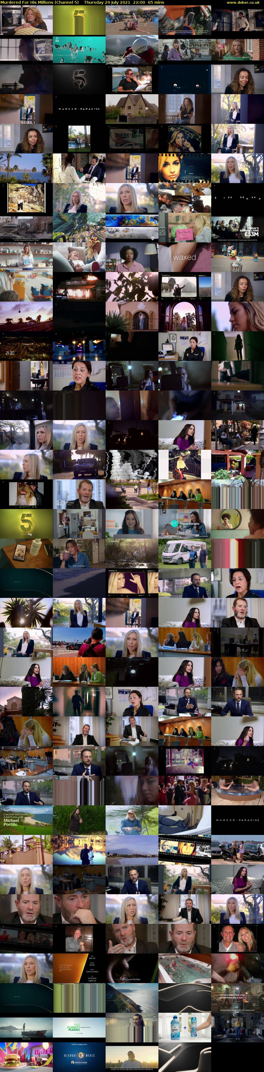 Murdered For His Millions (Channel 5) Thursday 29 July 2021 22:00 - 23:05