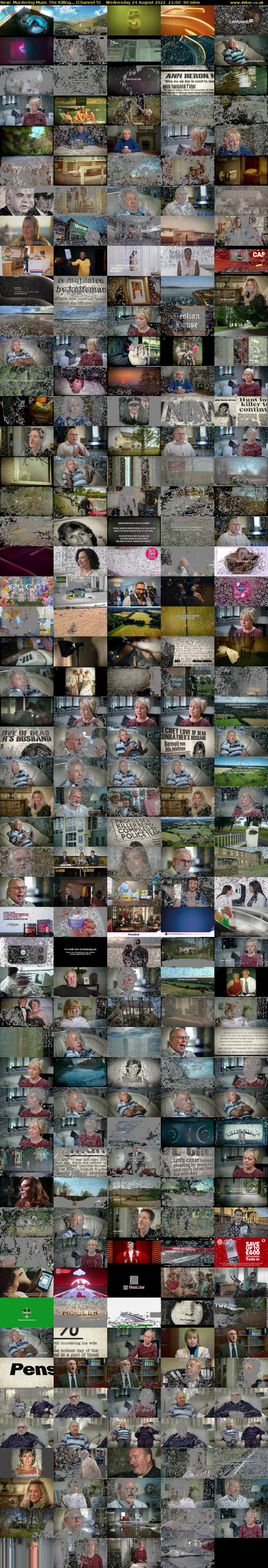 Murdering Mum: The Killing... (Channel 5) Wednesday 24 August 2022 21:00 - 22:30