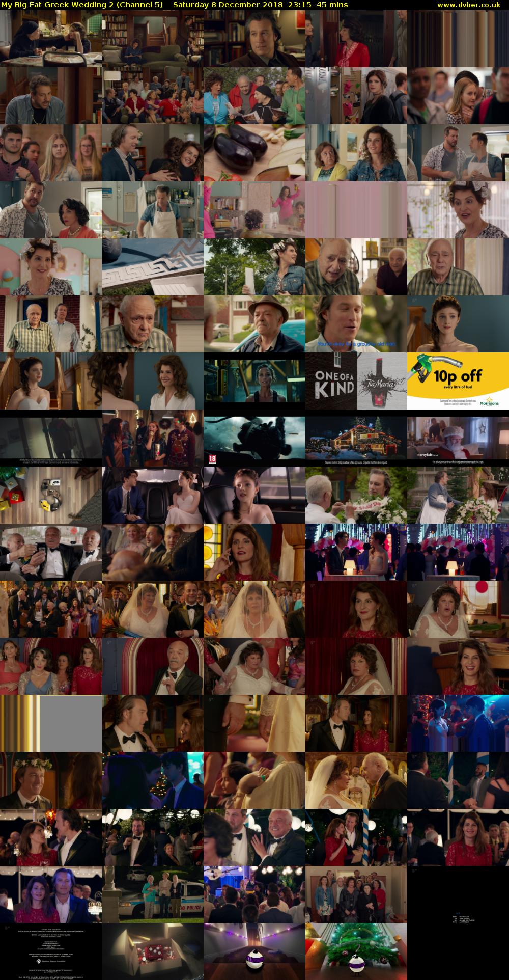 My Big Fat Greek Wedding 2 (Channel 5) Saturday 8 December 2018 23:15 - 00:00