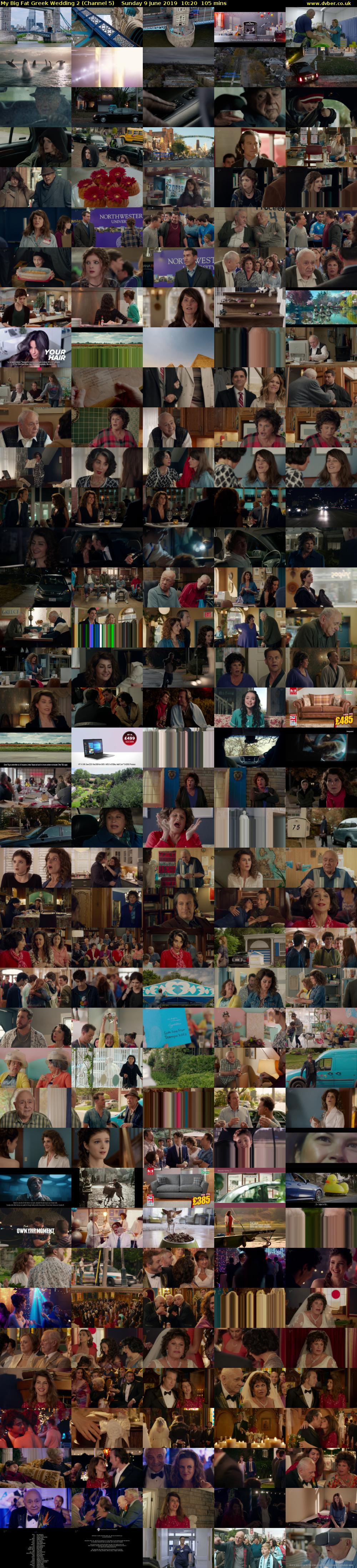My Big Fat Greek Wedding 2 (Channel 5) Sunday 9 June 2019 10:20 - 12:05