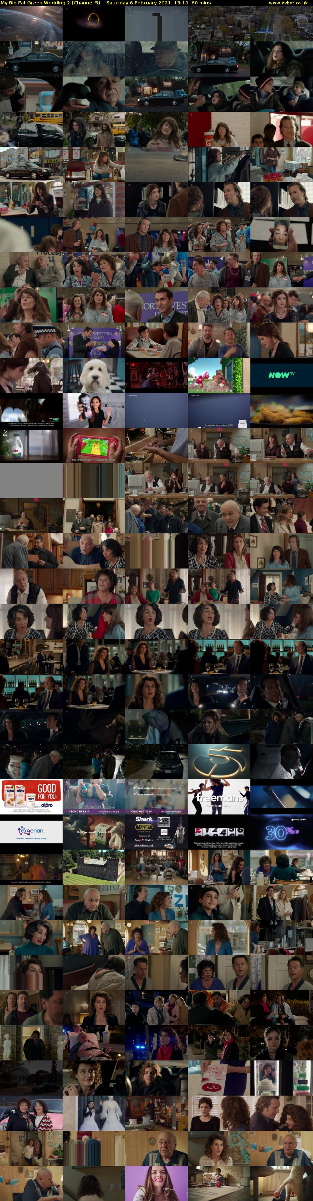 My Big Fat Greek Wedding 2 (Channel 5) Saturday 6 February 2021 13:10 - 14:10