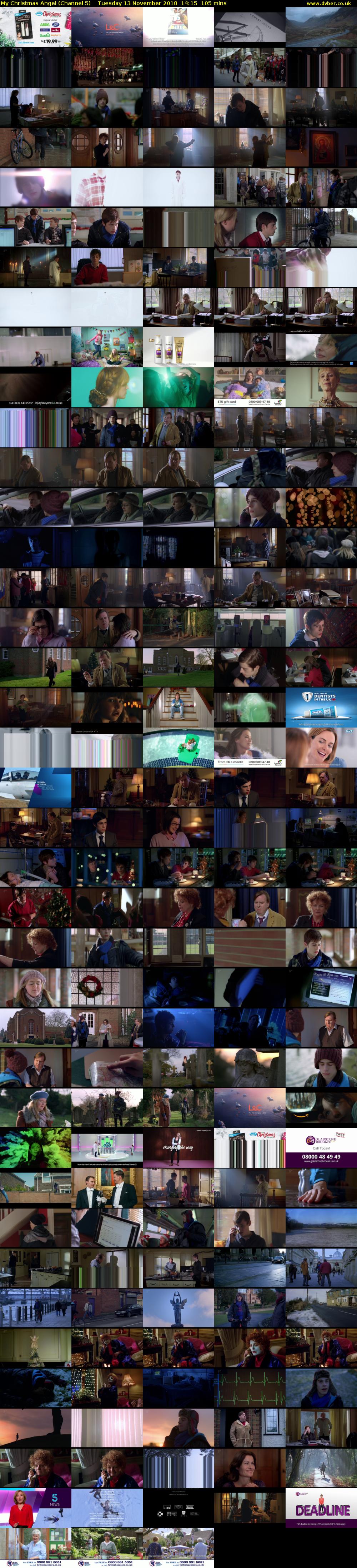 My Christmas Angel (Channel 5) Tuesday 13 November 2018 14:15 - 16:00