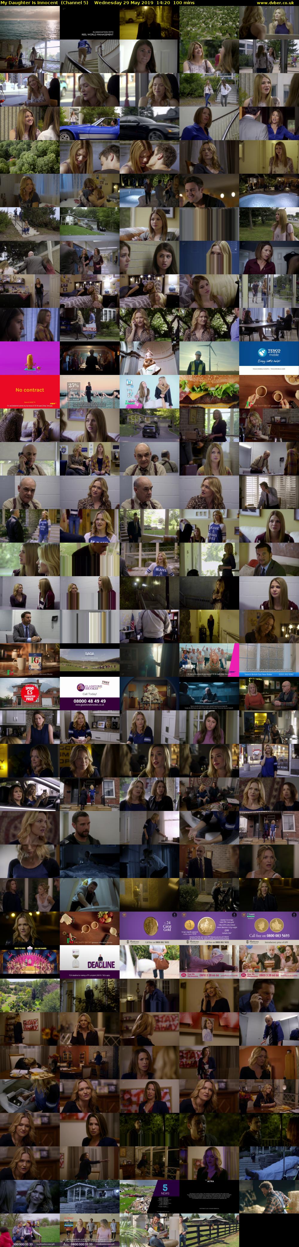 My Daughter Is Innocent  (Channel 5) Wednesday 29 May 2019 14:20 - 16:00