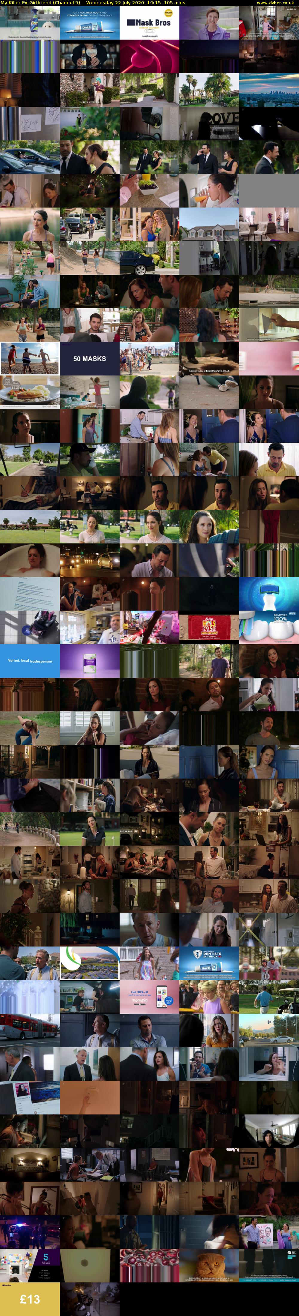 My Killer Ex-Girlfriend (Channel 5) Wednesday 22 July 2020 14:15 - 16:00