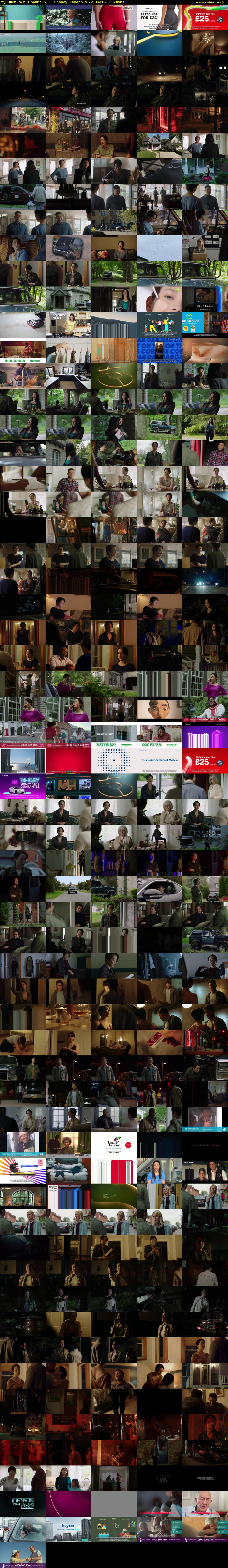 My Killer Twin (Channel 5) Tuesday 8 March 2022 14:15 - 16:00