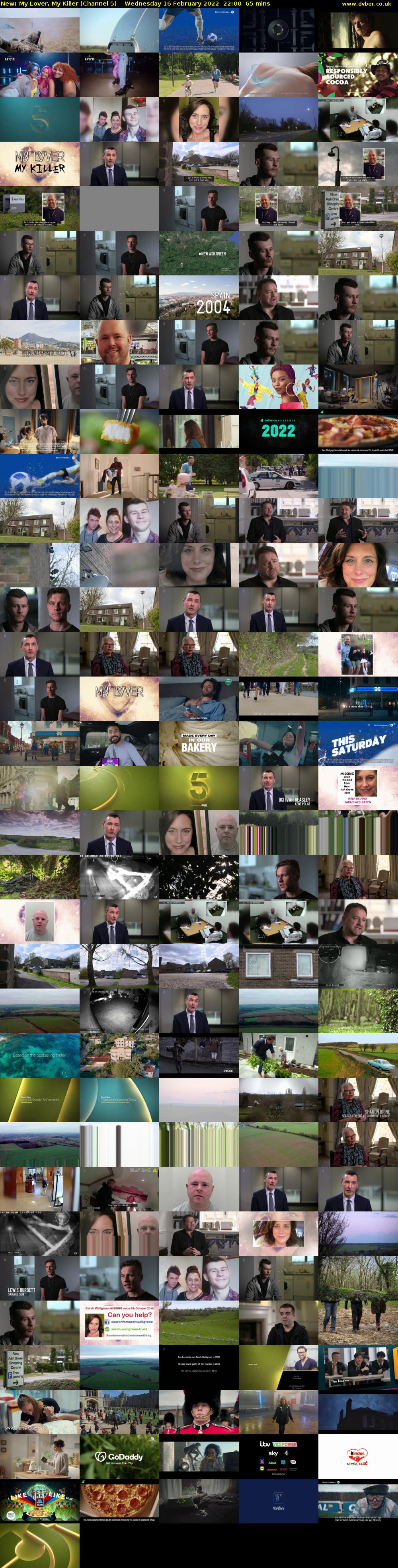 My Lover, My Killer (Channel 5) Wednesday 16 February 2022 22:00 - 23:05