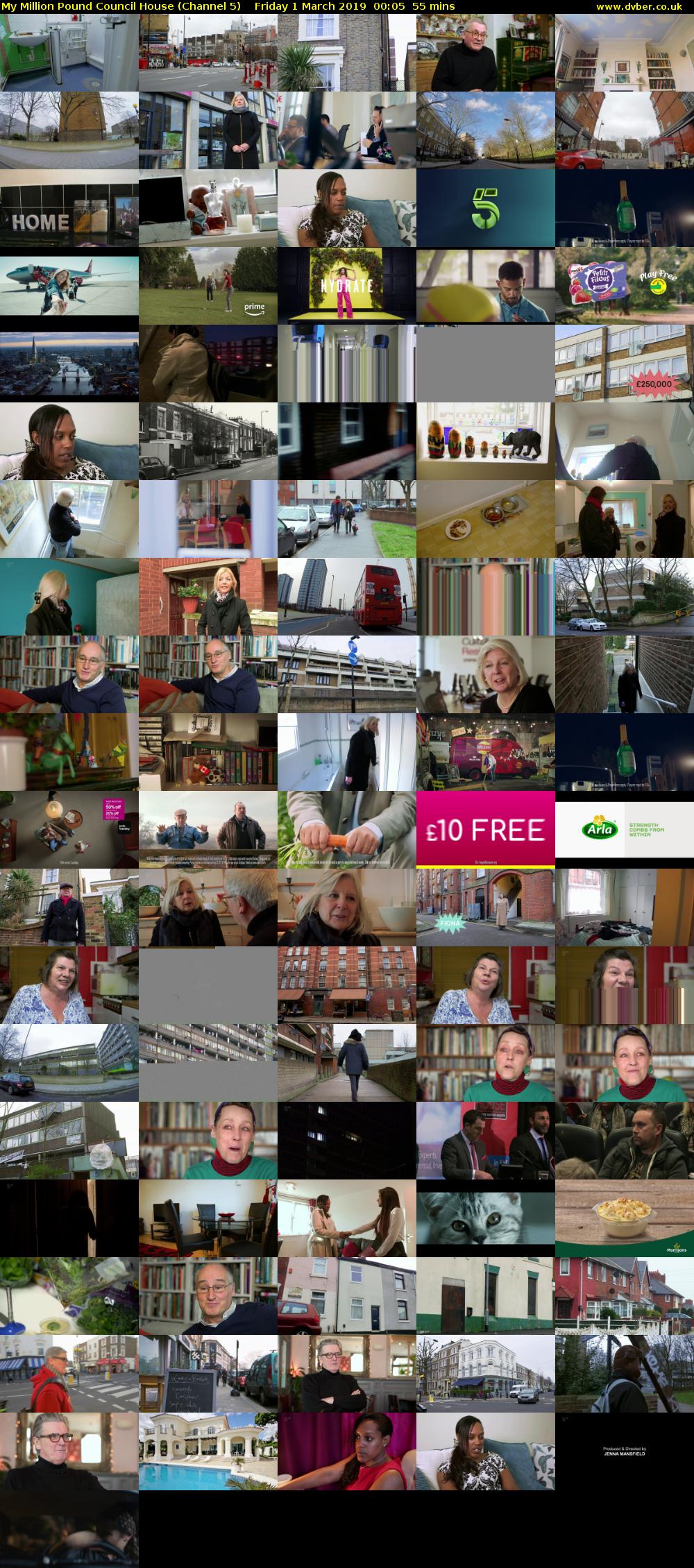 My Million Pound Council House (Channel 5) Friday 1 March 2019 00:05 - 01:00