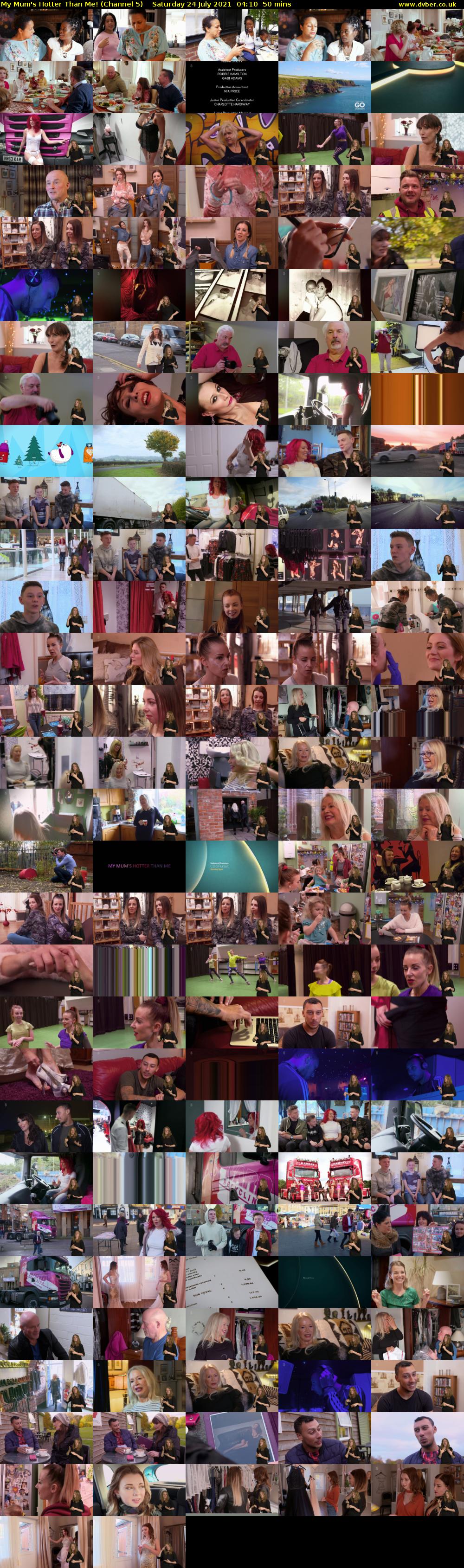 My Mum's Hotter Than Me! (Channel 5) Saturday 24 July 2021 04:10 - 05:00