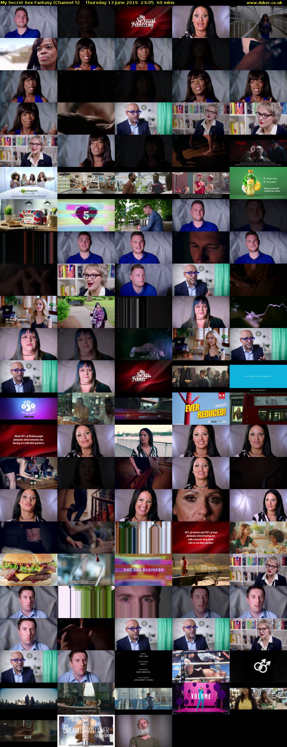 My Secret Sex Fantasy (Channel 5) Thursday 13 June 2019 23:05 - 00:05