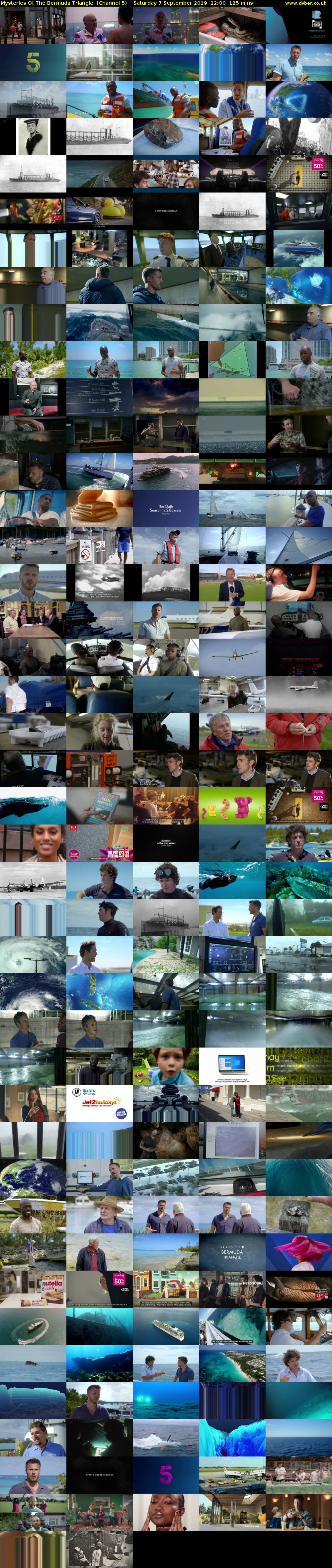 Mysteries Of The Bermuda Triangle  (Channel 5) Saturday 7 September 2019 22:00 - 00:05