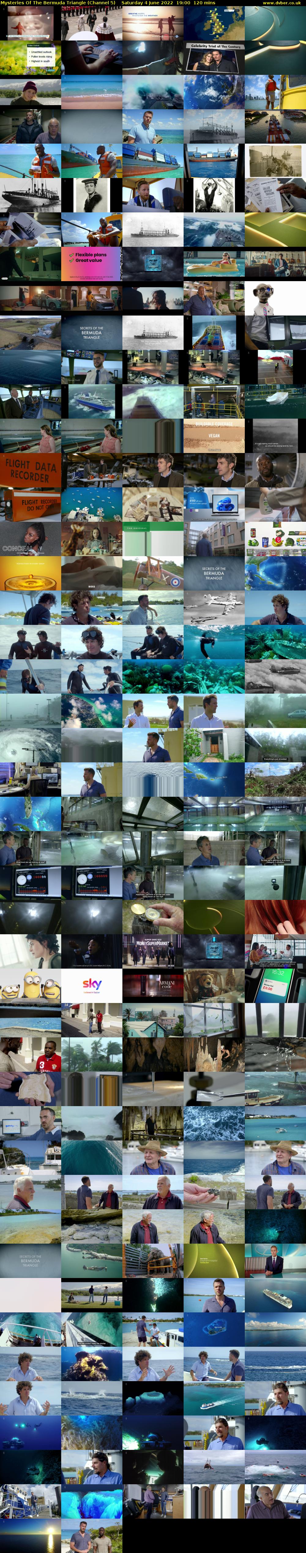 Mysteries Of The Bermuda Triangle (Channel 5) Saturday 4 June 2022 19:00 - 21:00