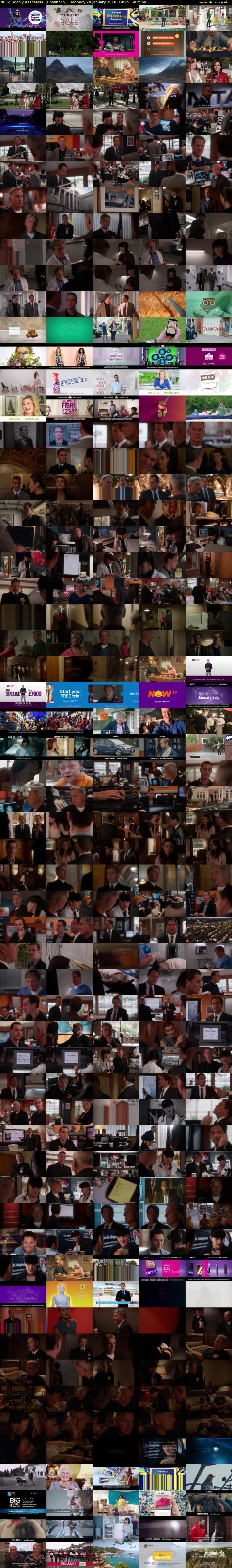 NCIS: Deadly Assassins  (Channel 5) Monday 29 January 2018 14:15 - 15:15