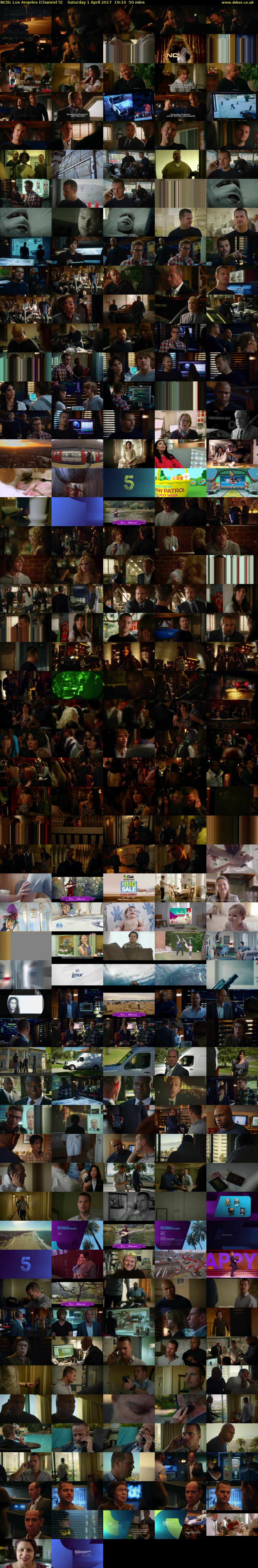 NCIS: Los Angeles (Channel 5) Saturday 1 April 2017 19:10 - 20:00