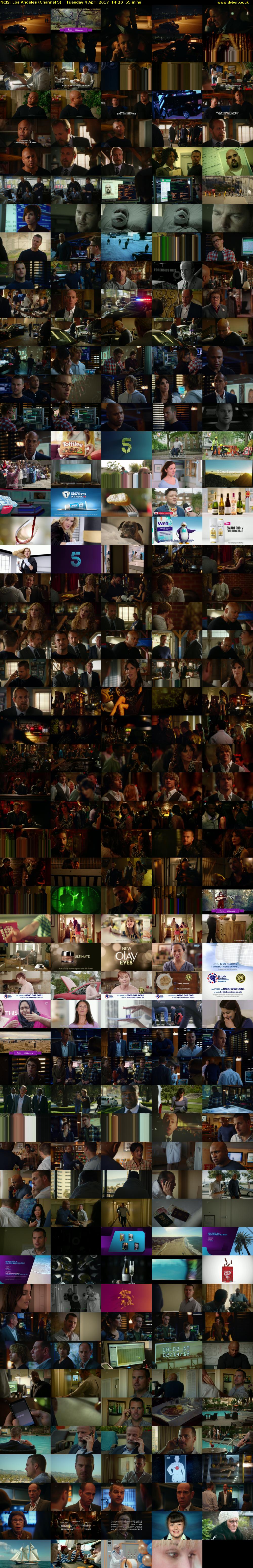 NCIS: Los Angeles (Channel 5) Tuesday 4 April 2017 14:20 - 15:15