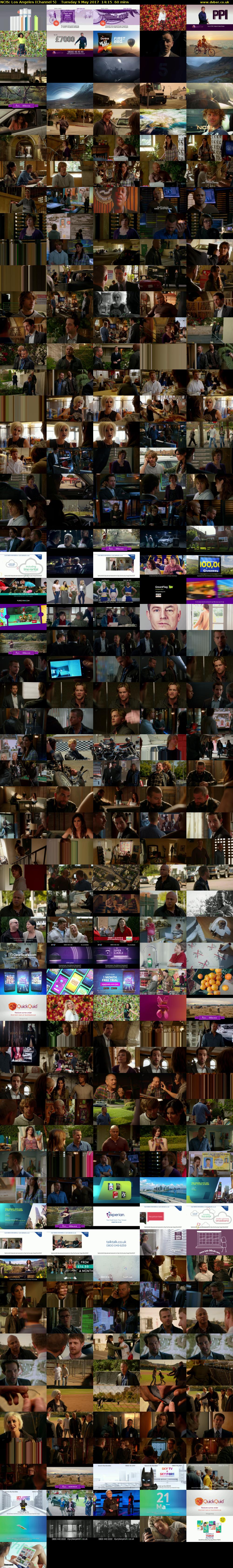 NCIS: Los Angeles (Channel 5) Tuesday 9 May 2017 14:15 - 15:15