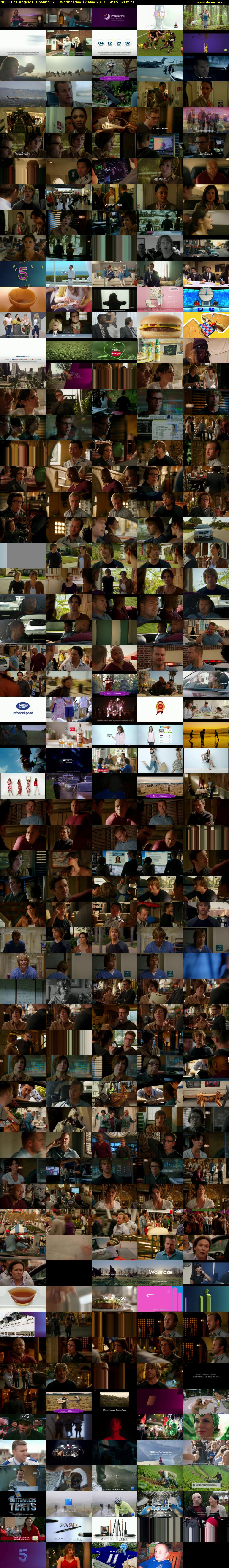 NCIS: Los Angeles (Channel 5) Wednesday 17 May 2017 14:15 - 15:15