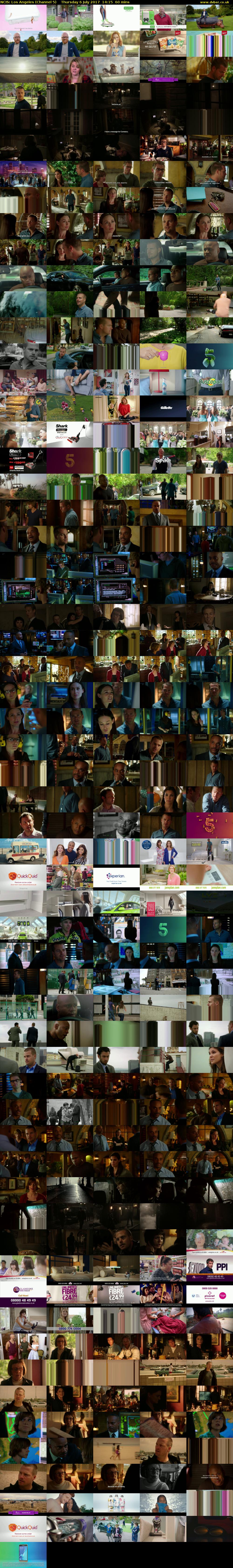 NCIS: Los Angeles (Channel 5) Thursday 6 July 2017 14:15 - 15:15