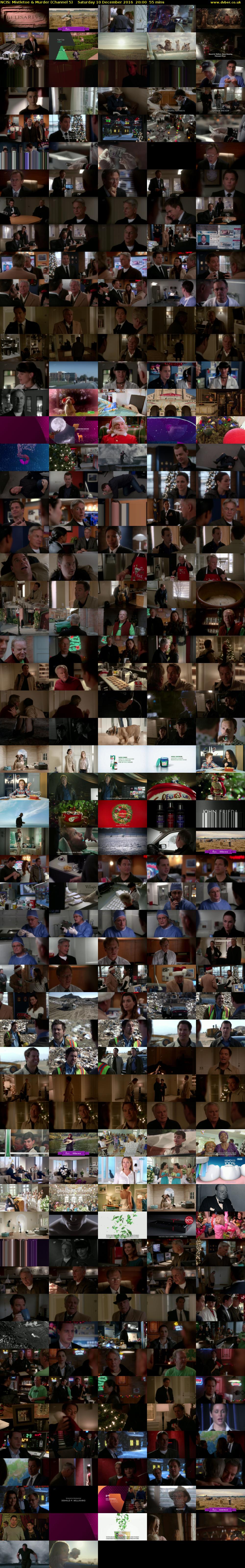 NCIS: Mistletoe & Murder (Channel 5) Saturday 10 December 2016 20:00 - 20:55