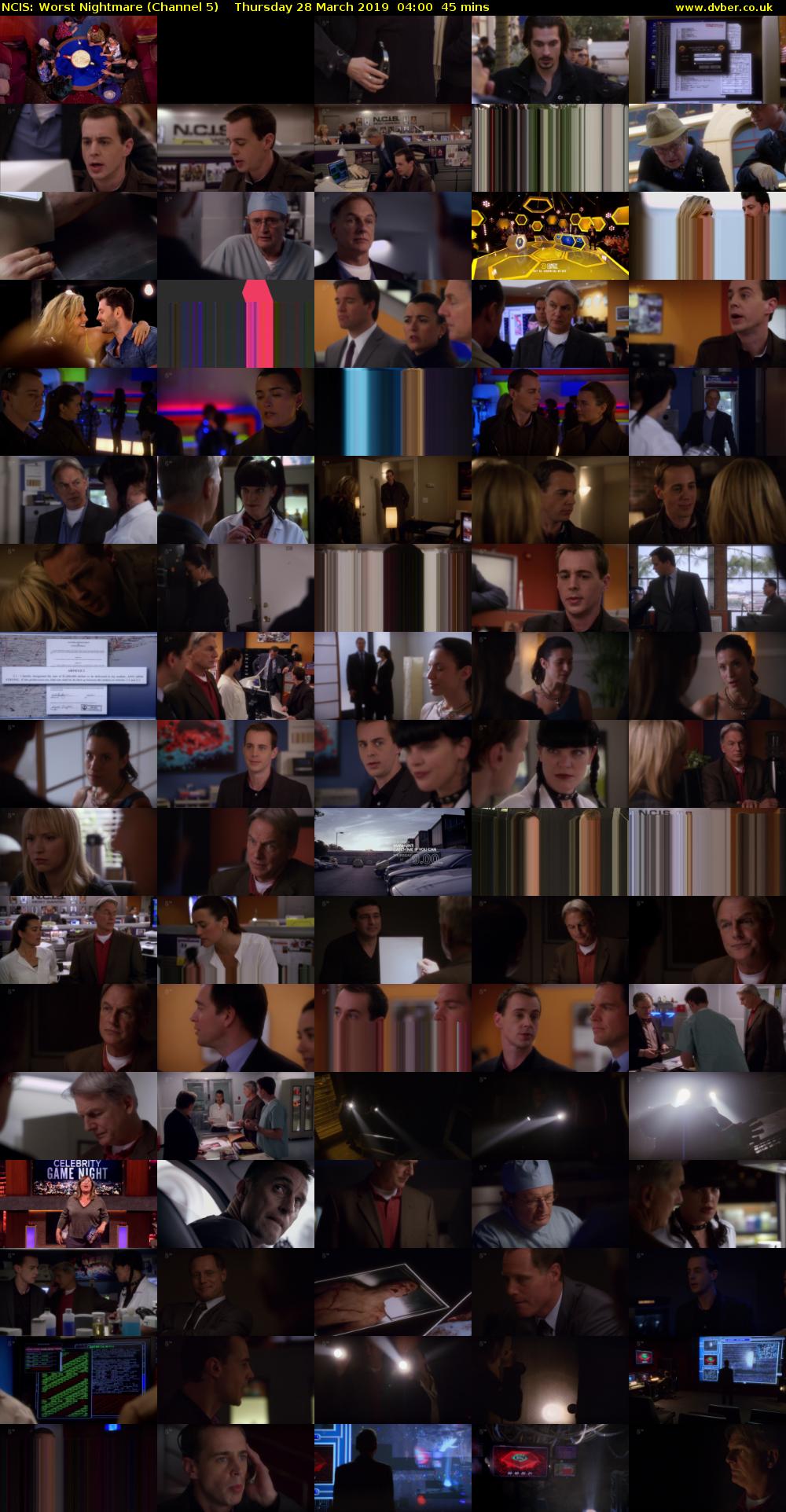 NCIS: Worst Nightmare (Channel 5) Thursday 28 March 2019 04:00 - 04:45