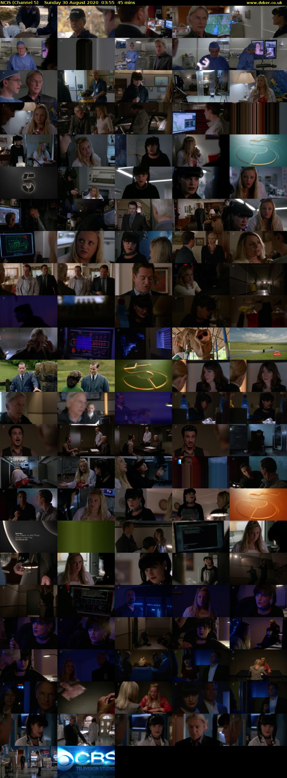 NCIS (Channel 5) Sunday 30 August 2020 03:55 - 04:40