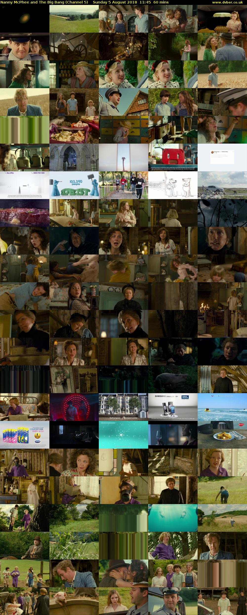 Nanny McPhee and The Big Bang (Channel 5) Sunday 5 August 2018 11:45 - 12:45