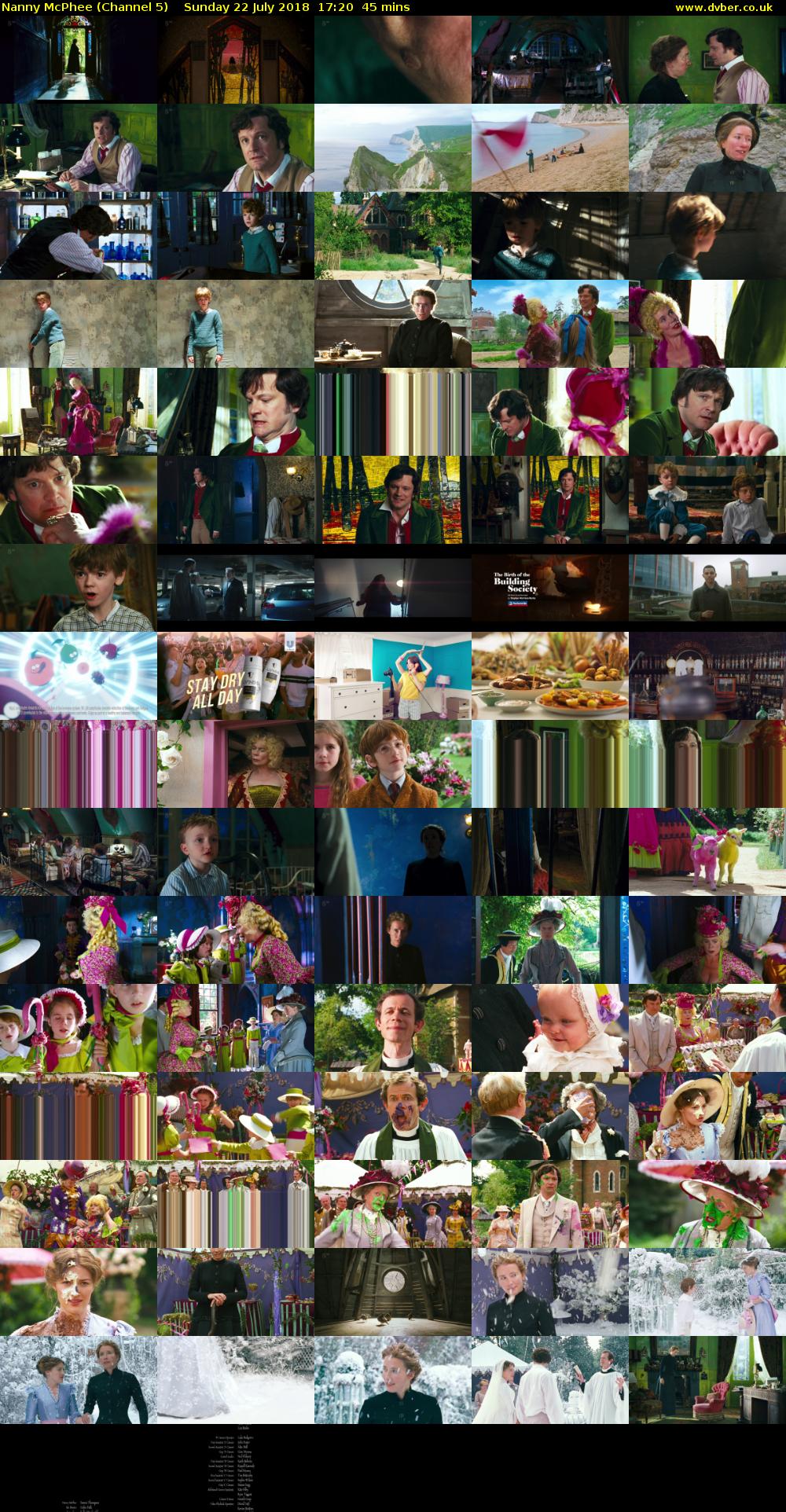 Nanny McPhee (Channel 5) Sunday 22 July 2018 17:20 - 18:05