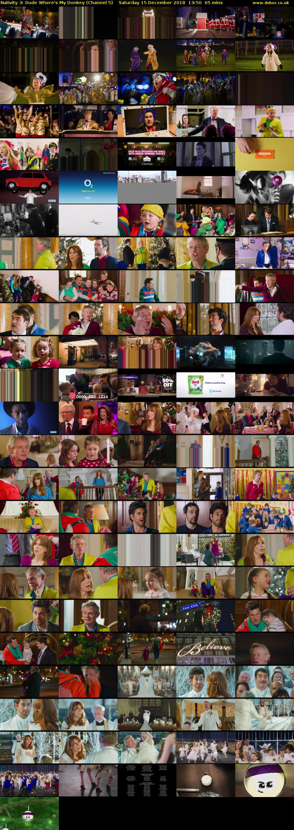 Nativity 3: Dude Where's My Donkey (Channel 5) Saturday 15 December 2018 13:50 - 14:55