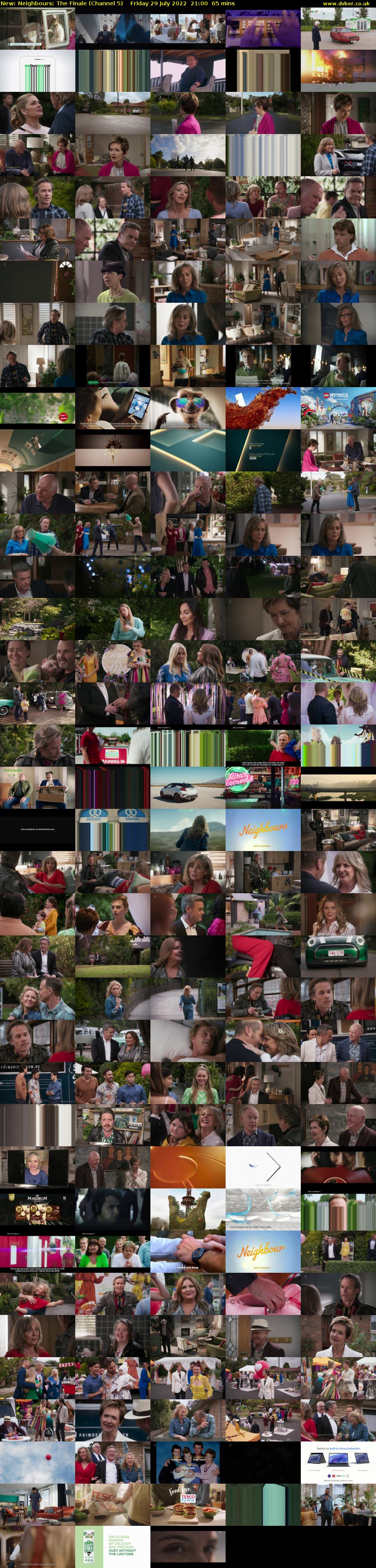 Neighbours: The Finale (Channel 5) Friday 29 July 2022 21:00 - 22:05