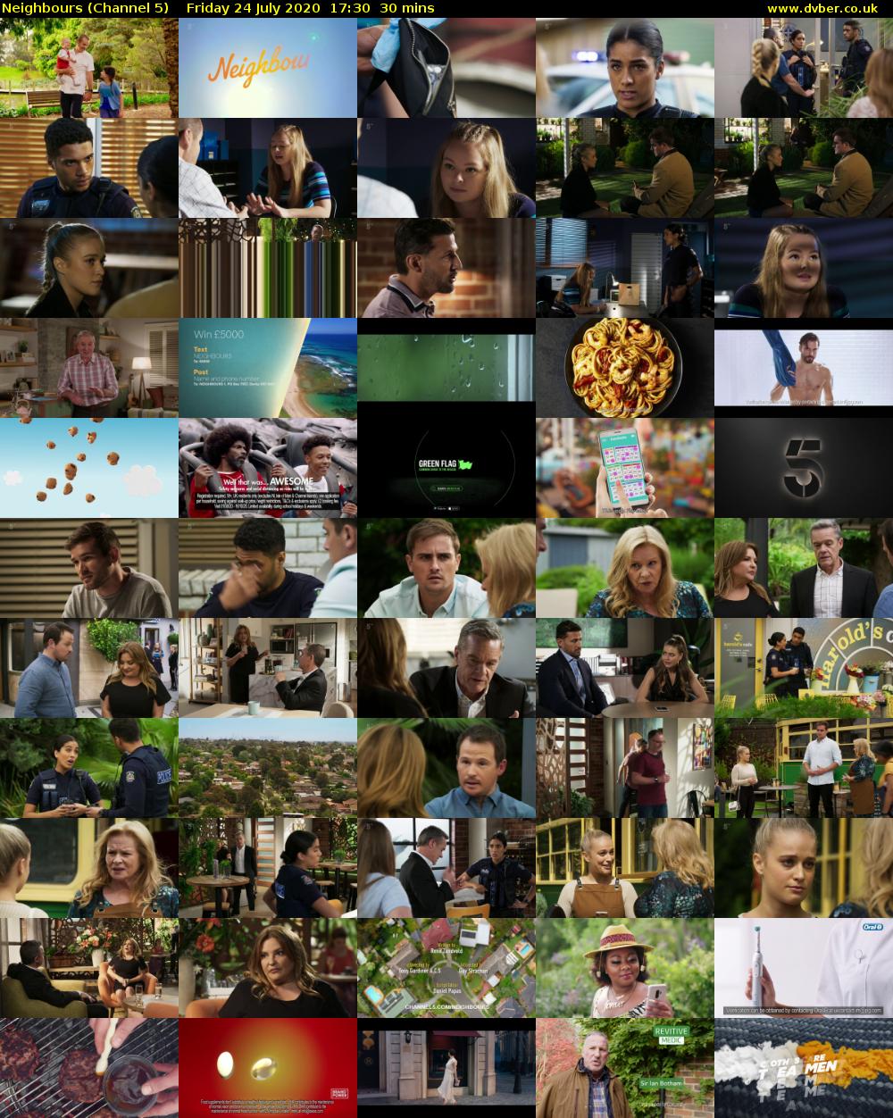 Neighbours (Channel 5) Friday 24 July 2020 17:30 - 18:00