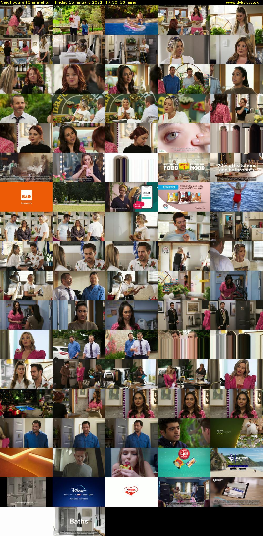 Neighbours (Channel 5) Friday 15 January 2021 17:30 - 18:00