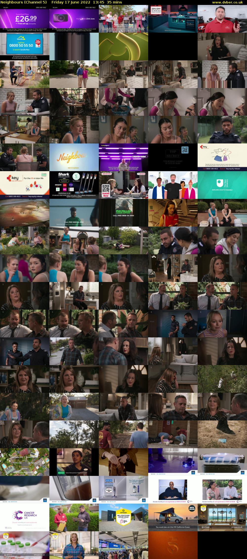 Neighbours (Channel 5) Friday 17 June 2022 13:45 - 14:20