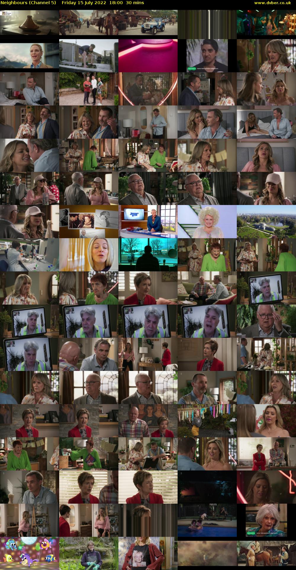 Neighbours (Channel 5) Friday 15 July 2022 18:00 - 18:30