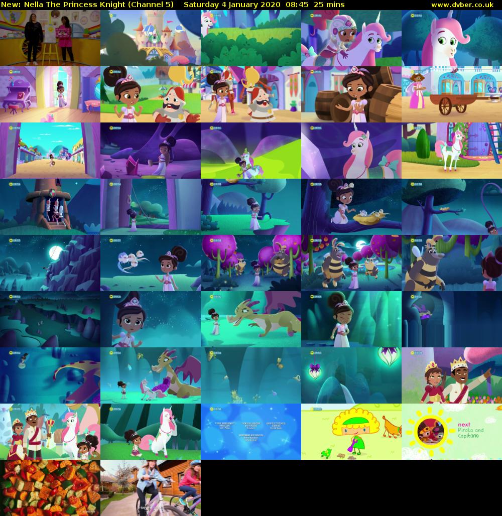 Nella The Princess Knight (Channel 5) Saturday 4 January 2020 08:45 - 09:10