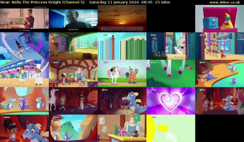 Nella The Princess Knight (Channel 5) Saturday 11 January 2020 08:45 - 09:00
