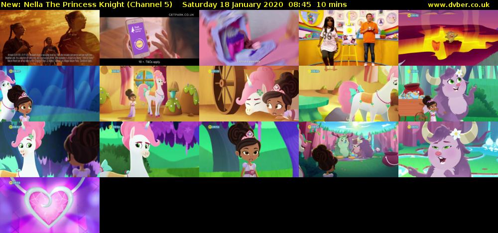Nella The Princess Knight (Channel 5) Saturday 18 January 2020 08:45 - 08:55