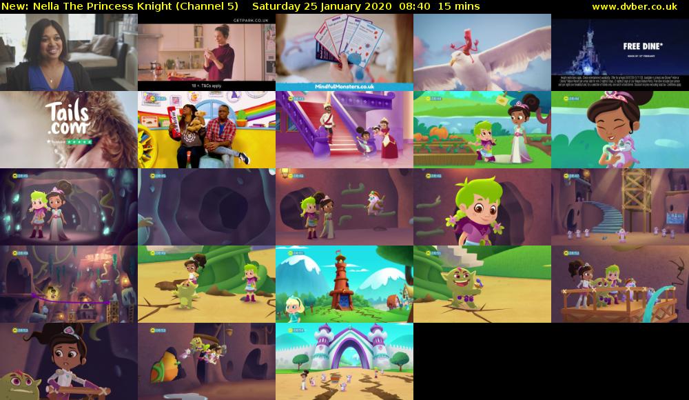 Nella The Princess Knight (Channel 5) Saturday 25 January 2020 08:40 - 08:55