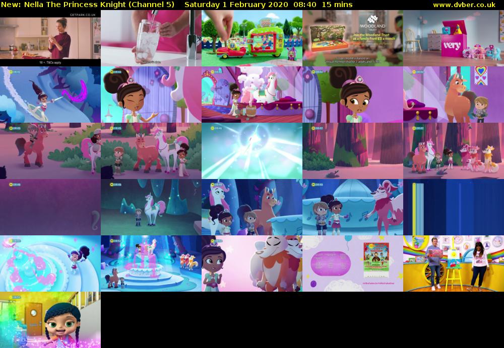 Nella The Princess Knight (Channel 5) Saturday 1 February 2020 08:40 - 08:55