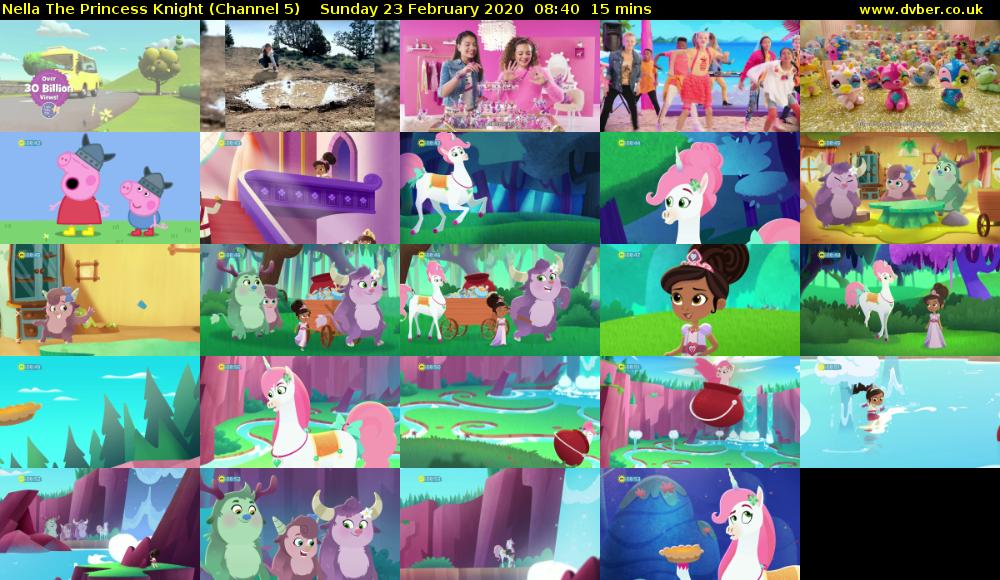 Nella The Princess Knight (Channel 5) Sunday 23 February 2020 08:40 - 08:55