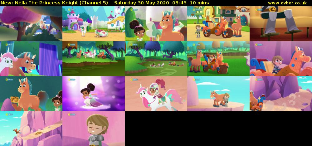 Nella The Princess Knight (Channel 5) Saturday 30 May 2020 08:45 - 08:55