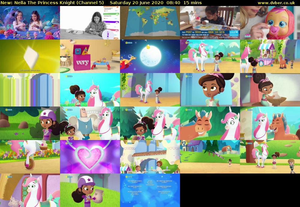 Nella The Princess Knight (Channel 5) Saturday 20 June 2020 08:40 - 08:55