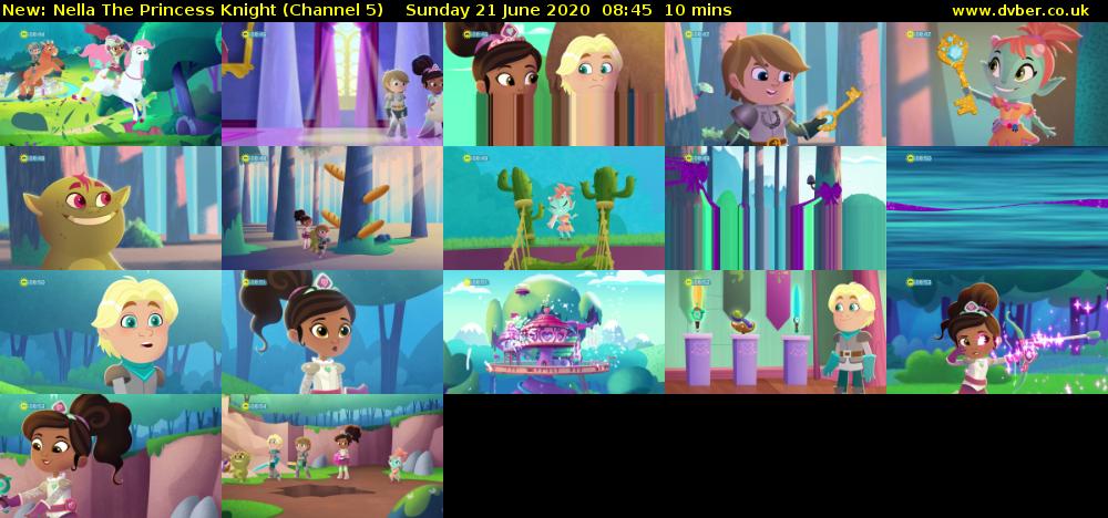 Nella The Princess Knight (Channel 5) Sunday 21 June 2020 08:45 - 08:55