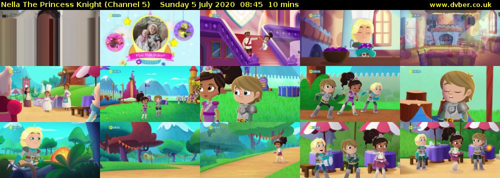Nella The Princess Knight (Channel 5) Sunday 5 July 2020 08:45 - 08:55